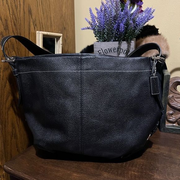 Coach Handbags - Coach Leather Duffle Purse Convertible Crossbody #F15064